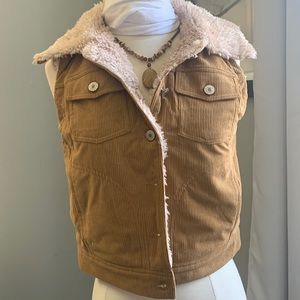 Corduroy vest